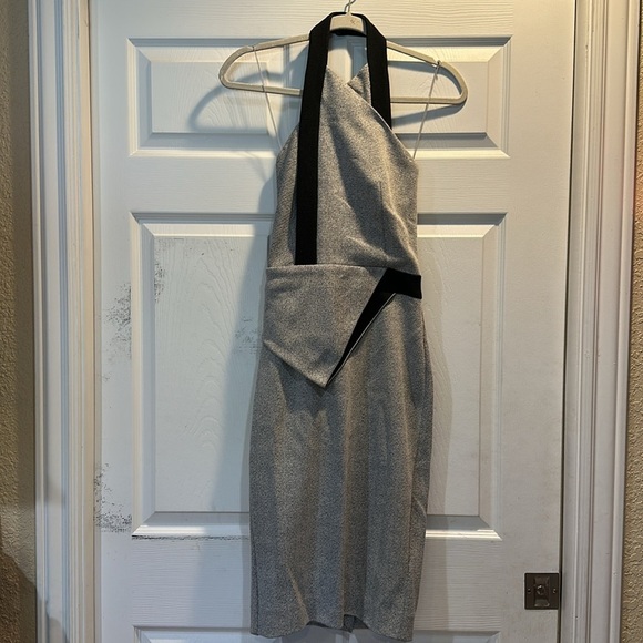 Dion Lee Asphalt Crepe Gray Fleck Dress XS - Picture 2 of 11